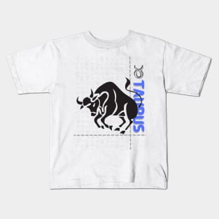 Taurus Zodiac symbol Kids T-Shirt